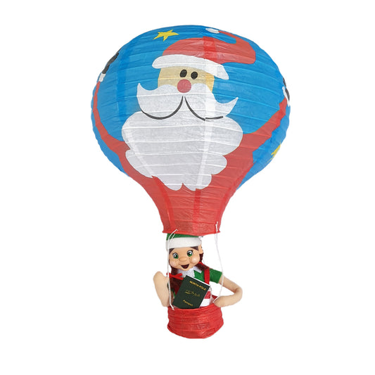 Hot air balloon elf prop