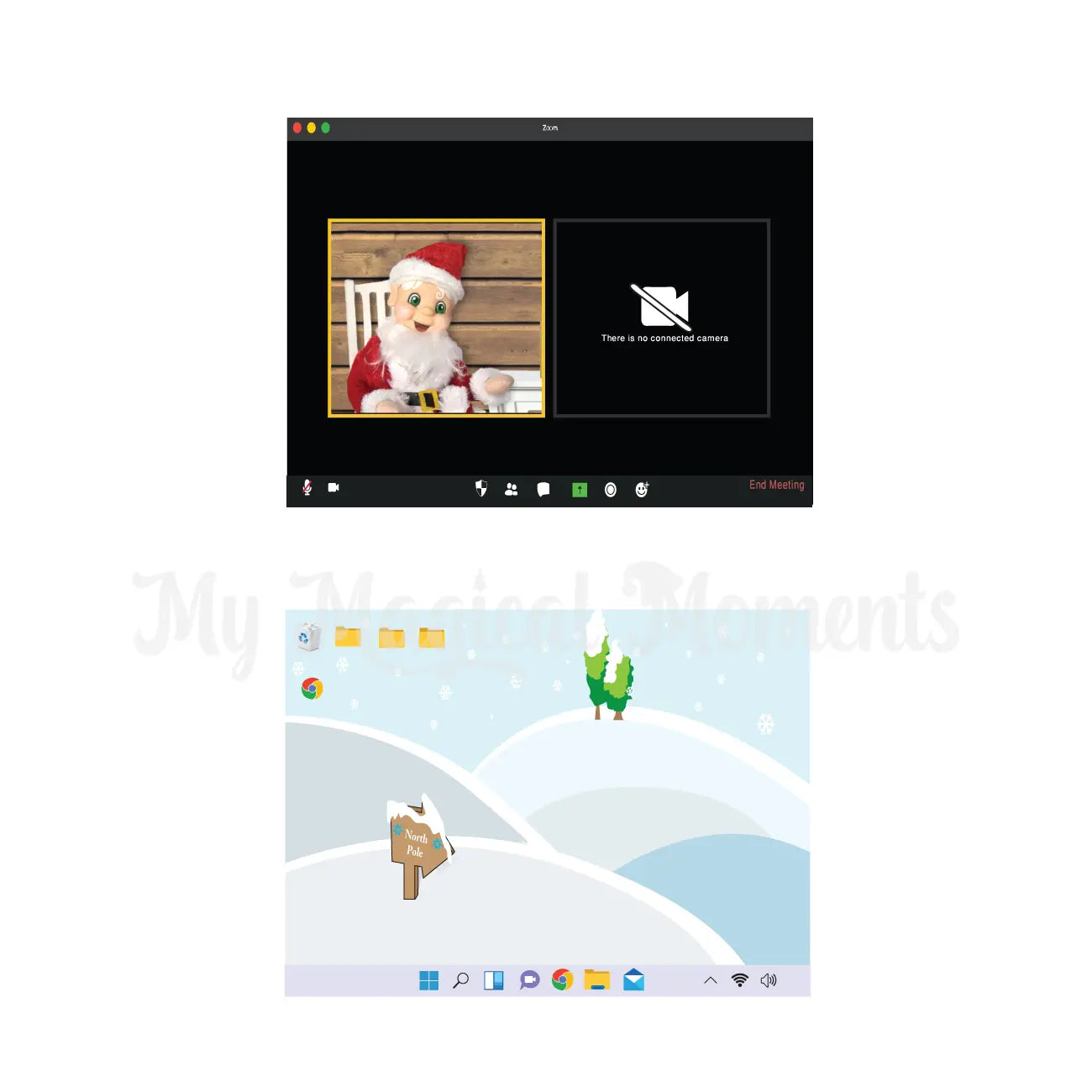 Elf Laptop Screen Printable Props & Accessories In Australia & New ...