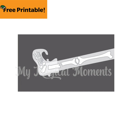 Elf Leg Cast Xray Printable