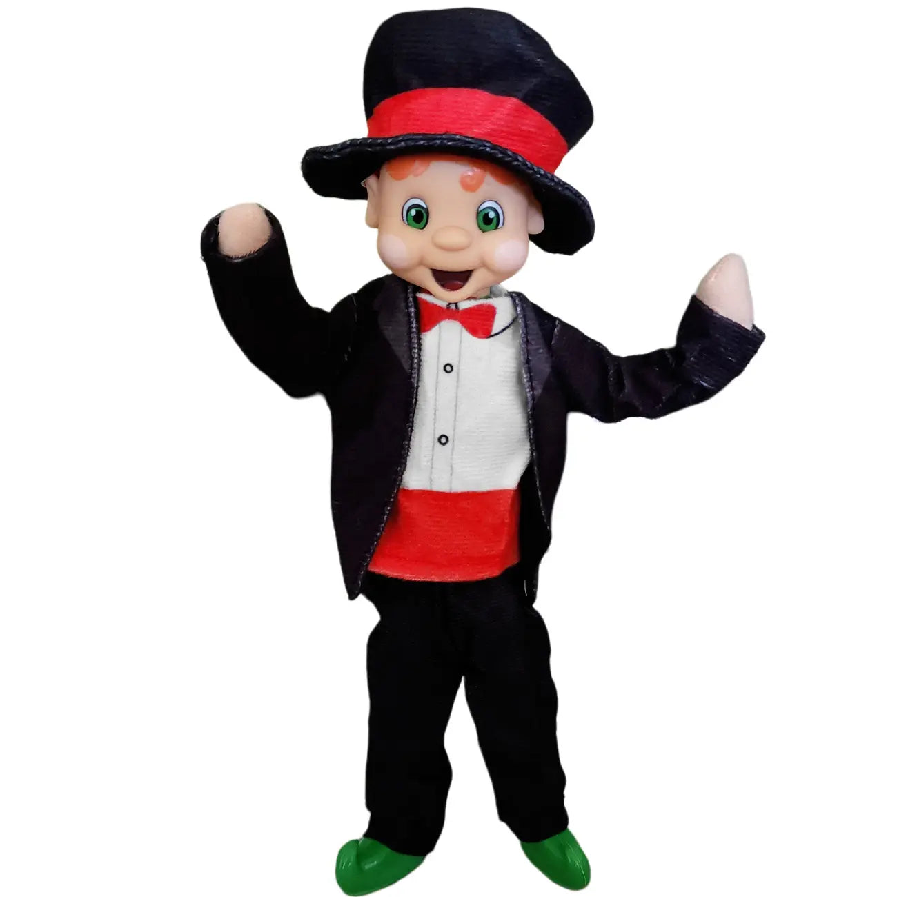 elf wearing a magician costume