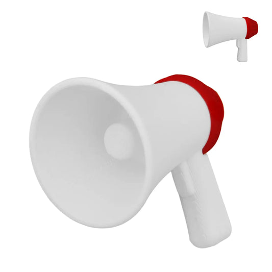 Megaphone elf prop