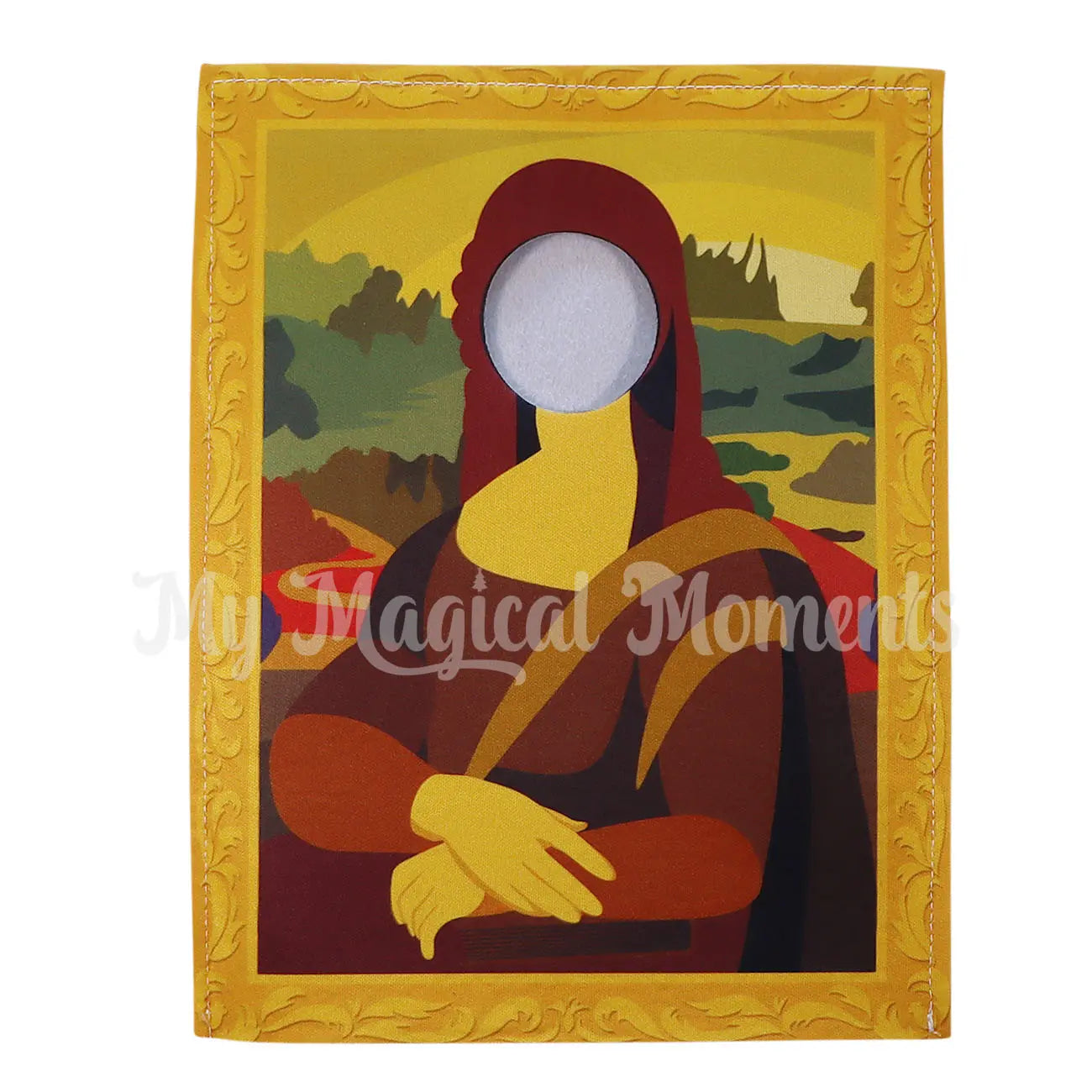 Front of elf Mona Lisa Costume
