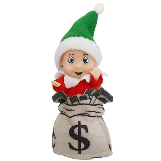 Money Bag Elf Baby Costume