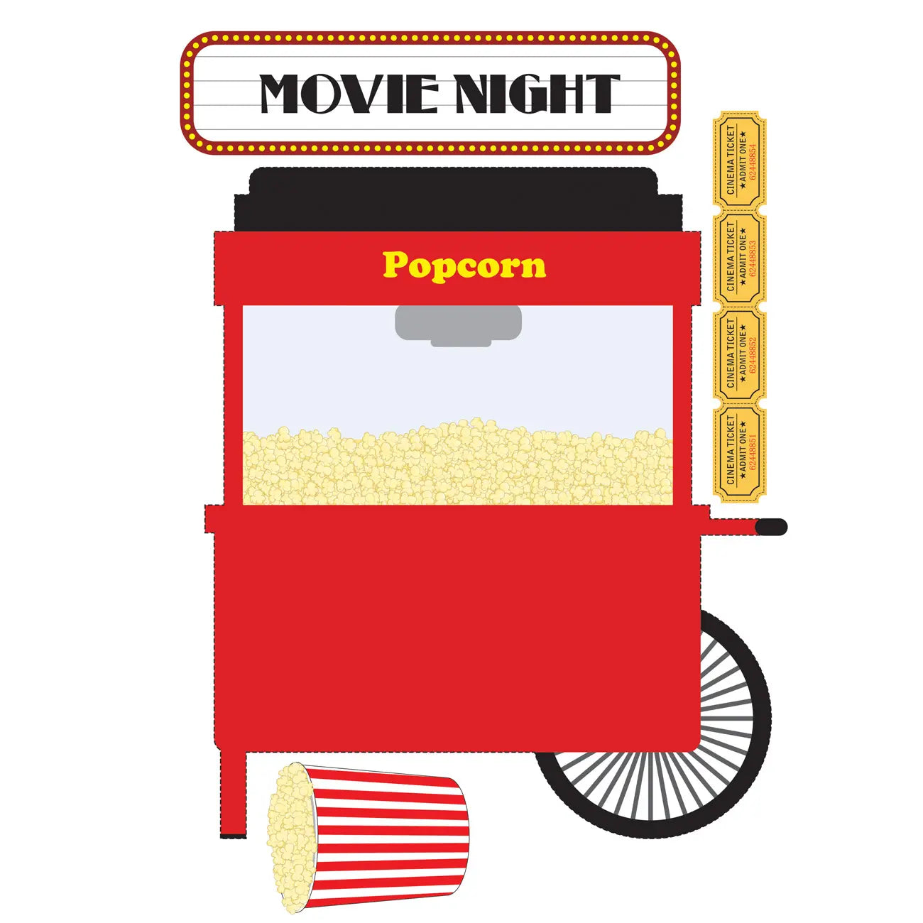 movie night elf printable