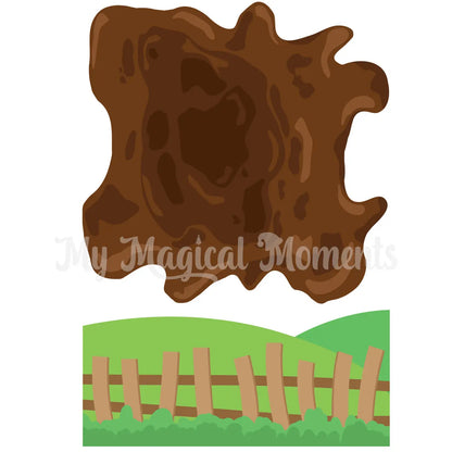 Mud & Fence Elf Printable