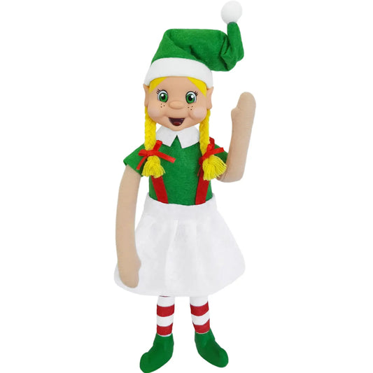 blonde girl elf Bendable standing elves