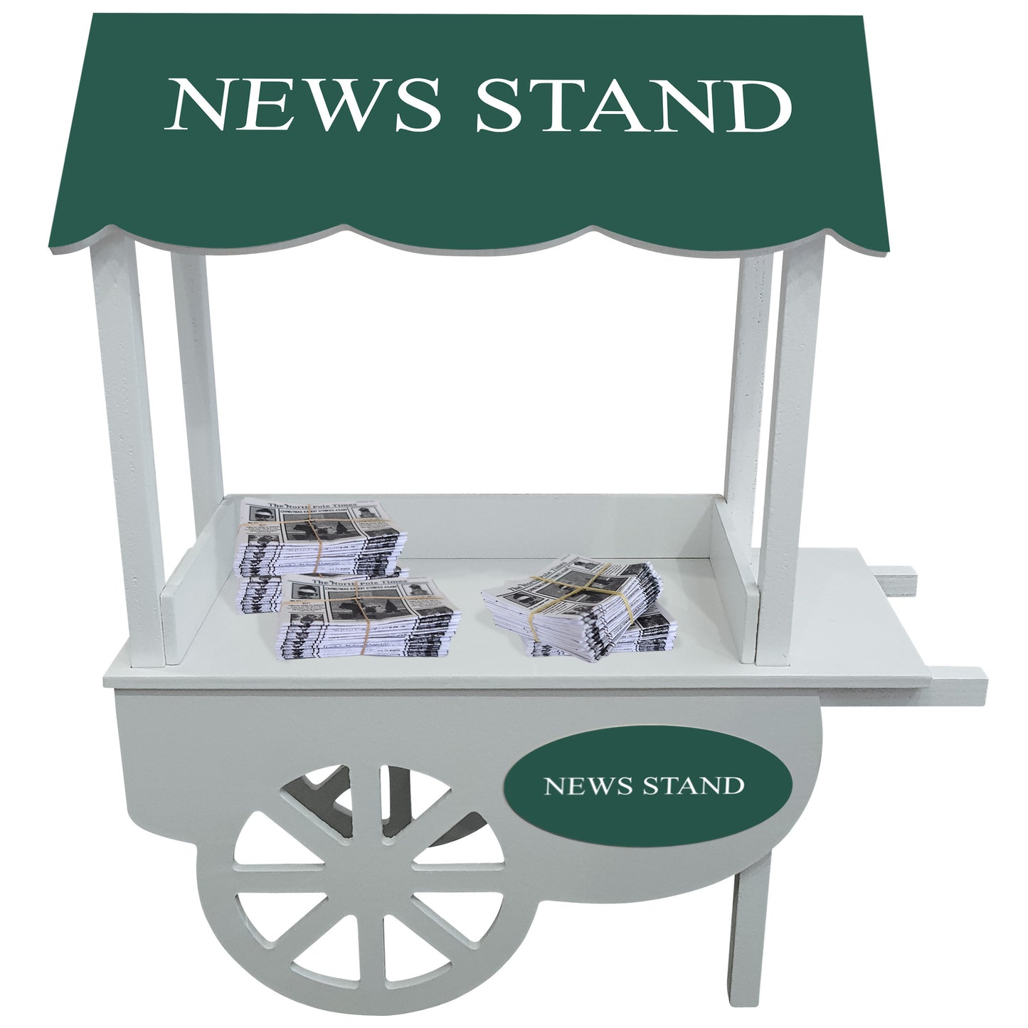 Elf Newspaper Stand