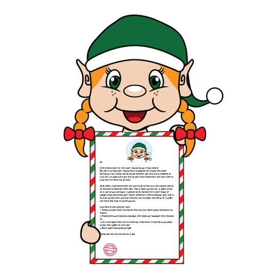 Arrival Letter - My Elf Friends® - Girl- Orange Hair - My Magical Moments