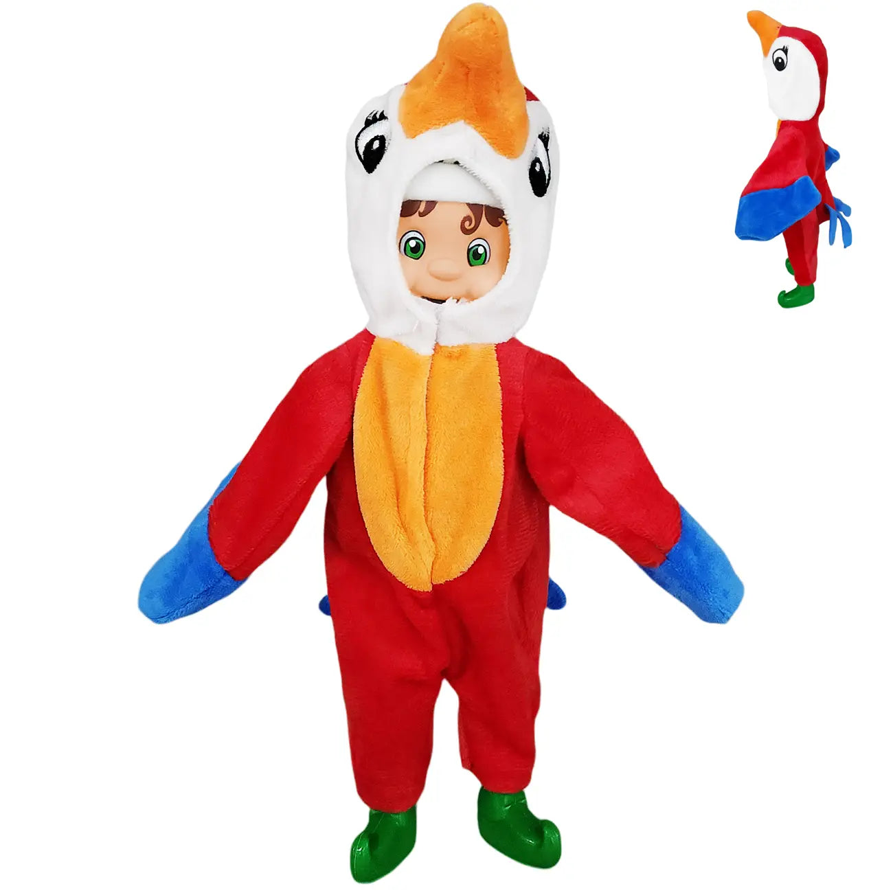 Parrot Elf Costume