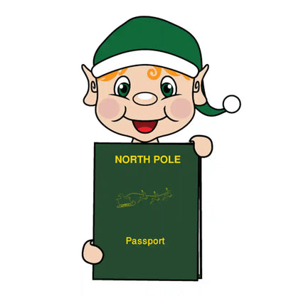 Elf Passport Prop Orange hair my elf friends