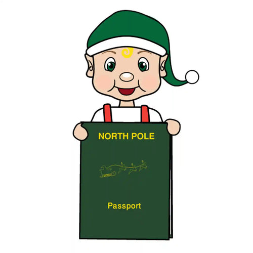 Passport - My Elf Toddlers® - Blonde Hair Boy