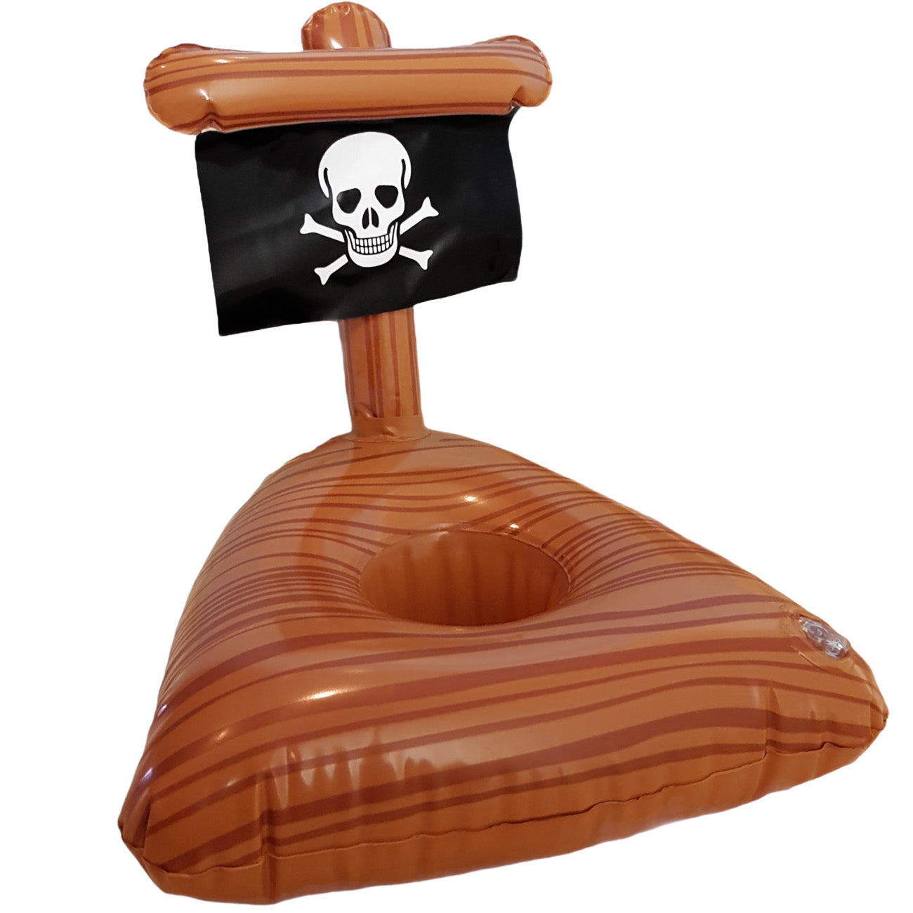 Miniature inflatable pirate ship for elf