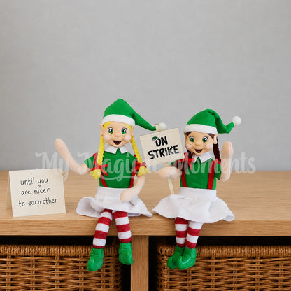 elves  on strike until good behavior