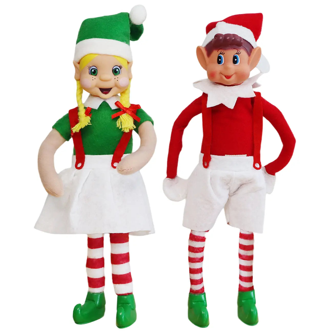 Elves wearing playsuits