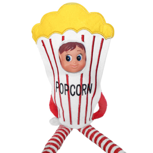 Popcorn elf costume