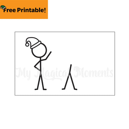 Elf Stick Men Base Printable 
