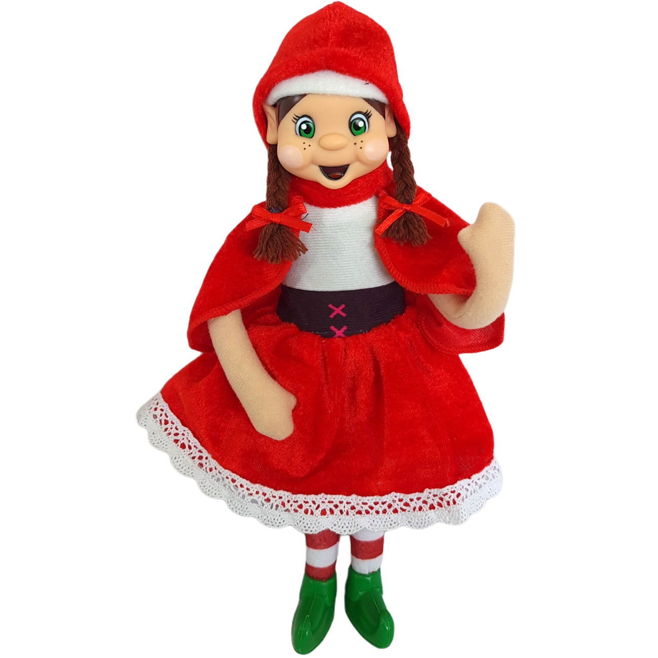 little red riding hood elf costume
