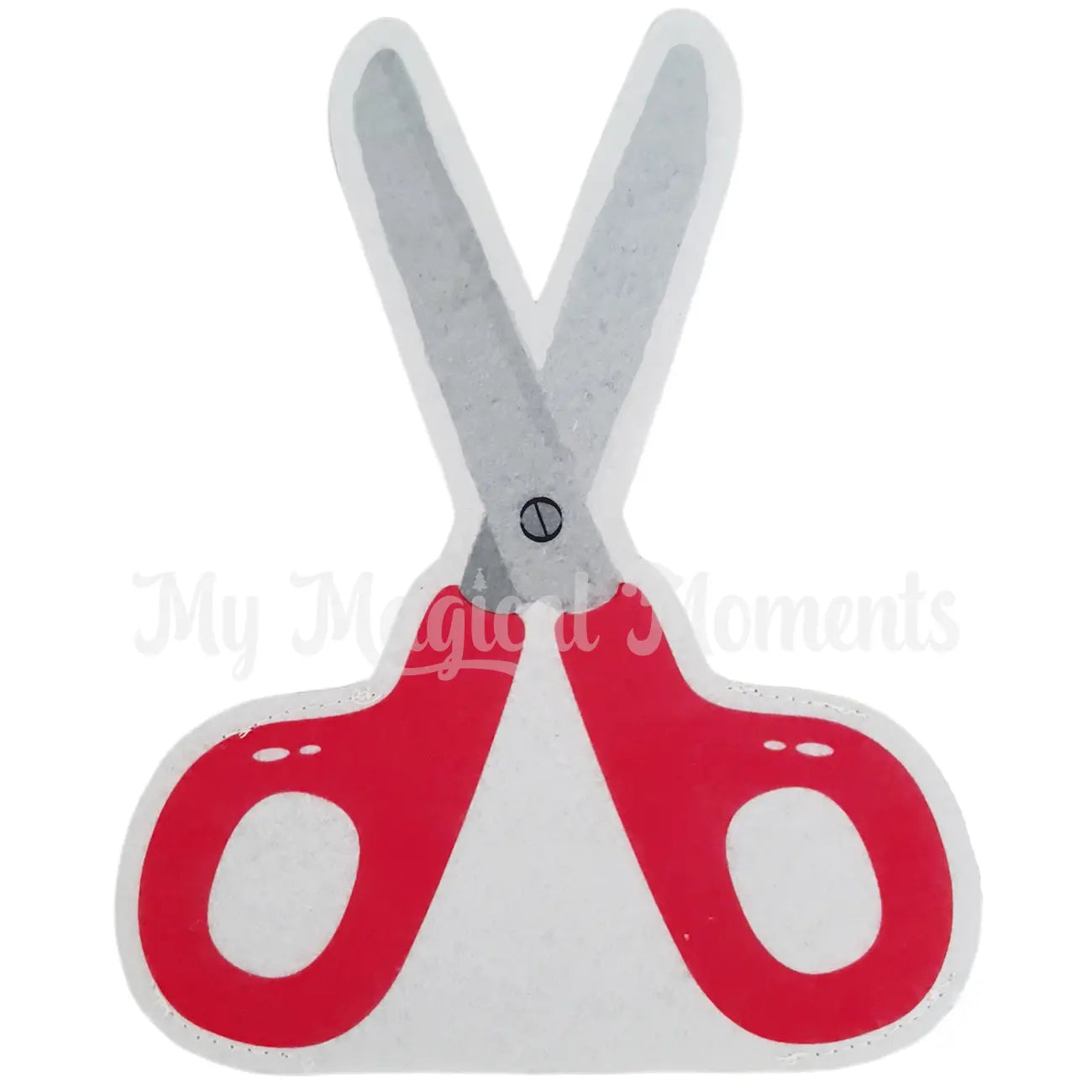 Red handled Scissors elf costume