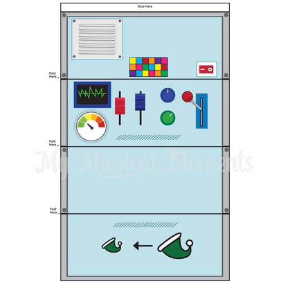 Elf Shrinking Machine Printable Page 1