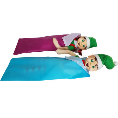 Sleeping Bags worn by My Elf Friends