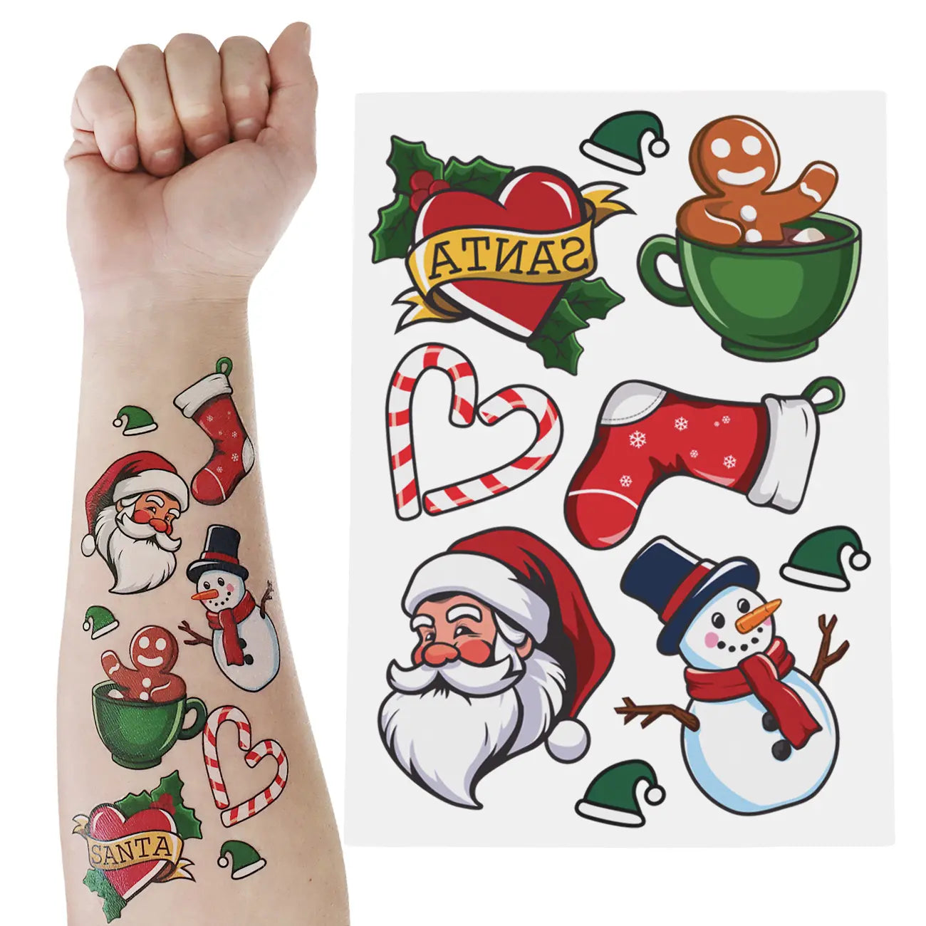 My Magical Moments Christmas Tattoos for elf visit and antics