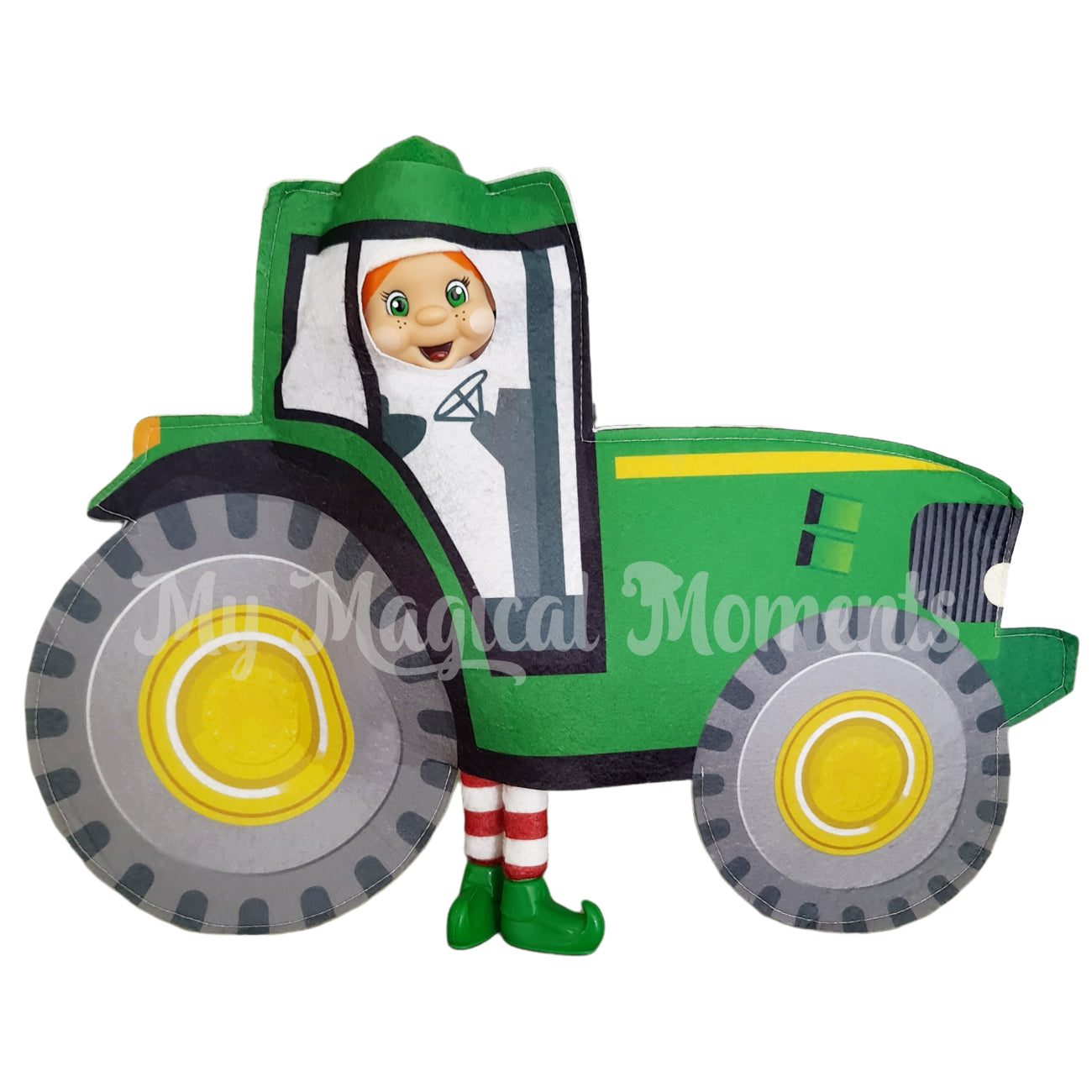 Tractor elf costume