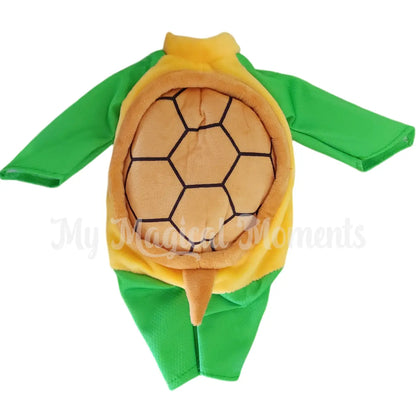 Back of elf turtle costume