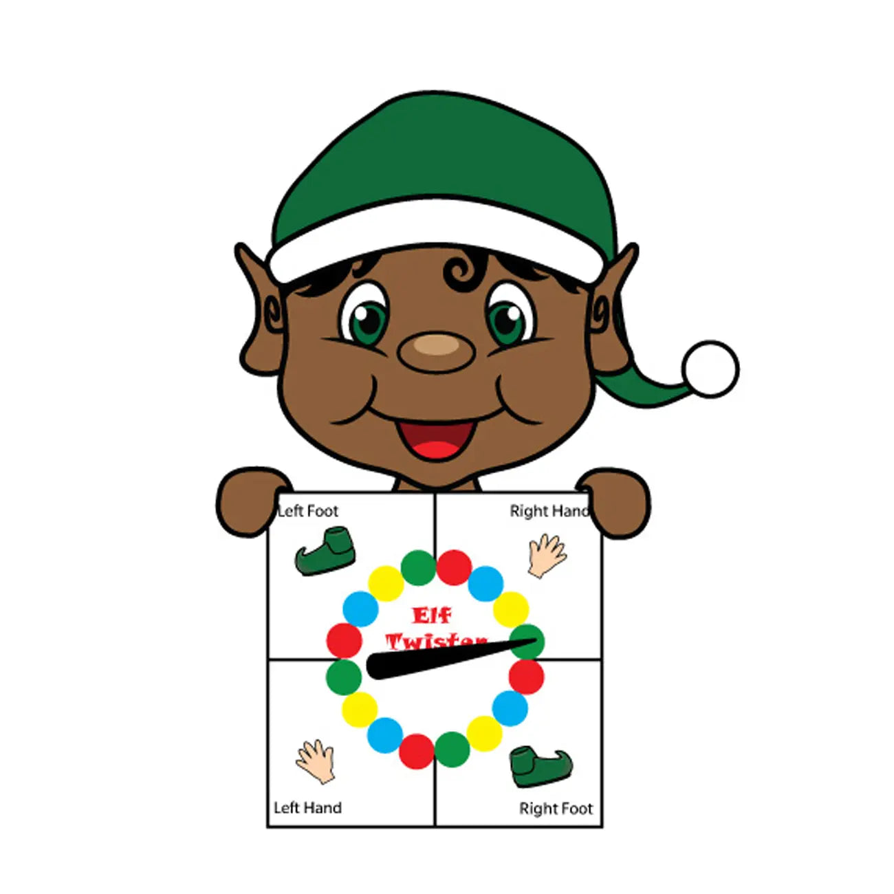 twister elf clipart