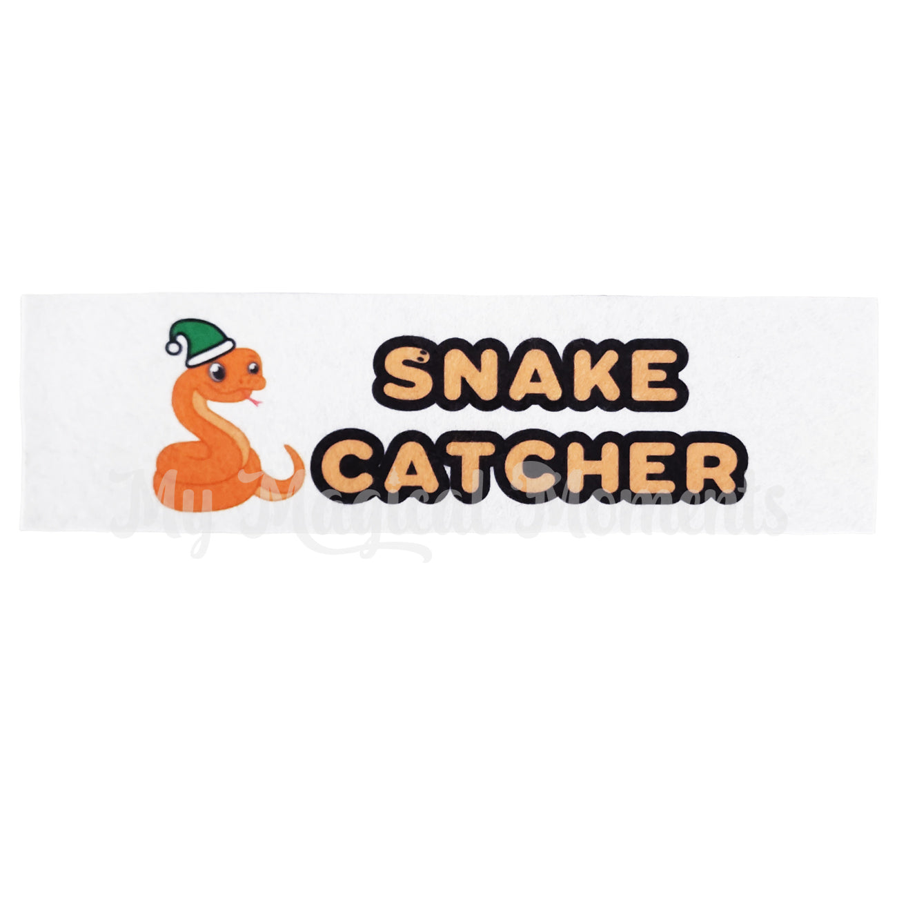 Snake catcher business van label