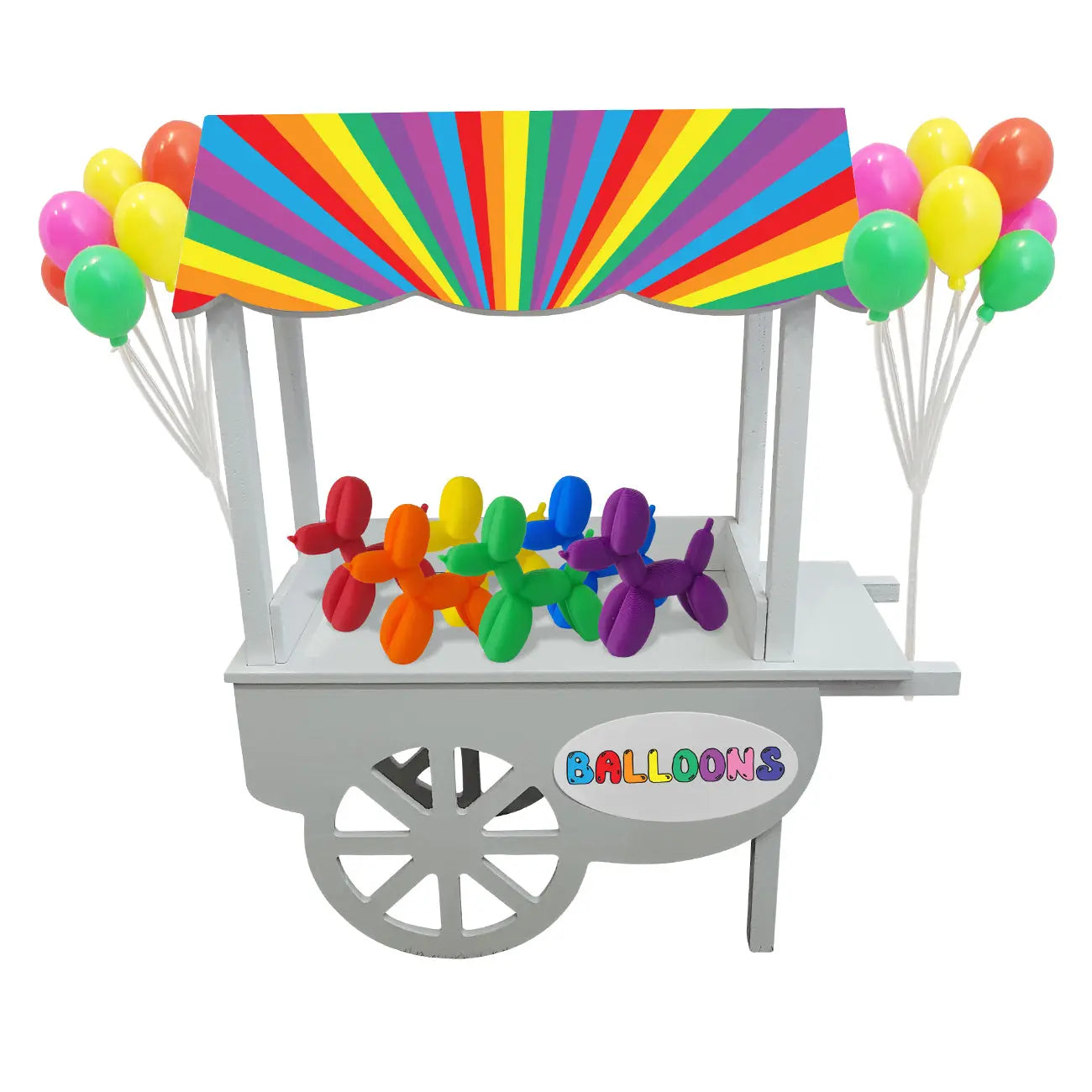 Vendor Cart balloon stand