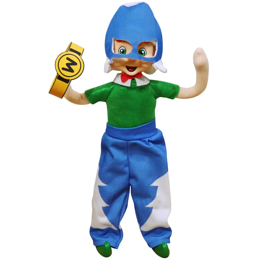 Elf Wearing WWE Costume