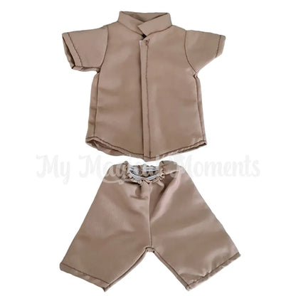 croc hunter elf outfit khaki top and pants