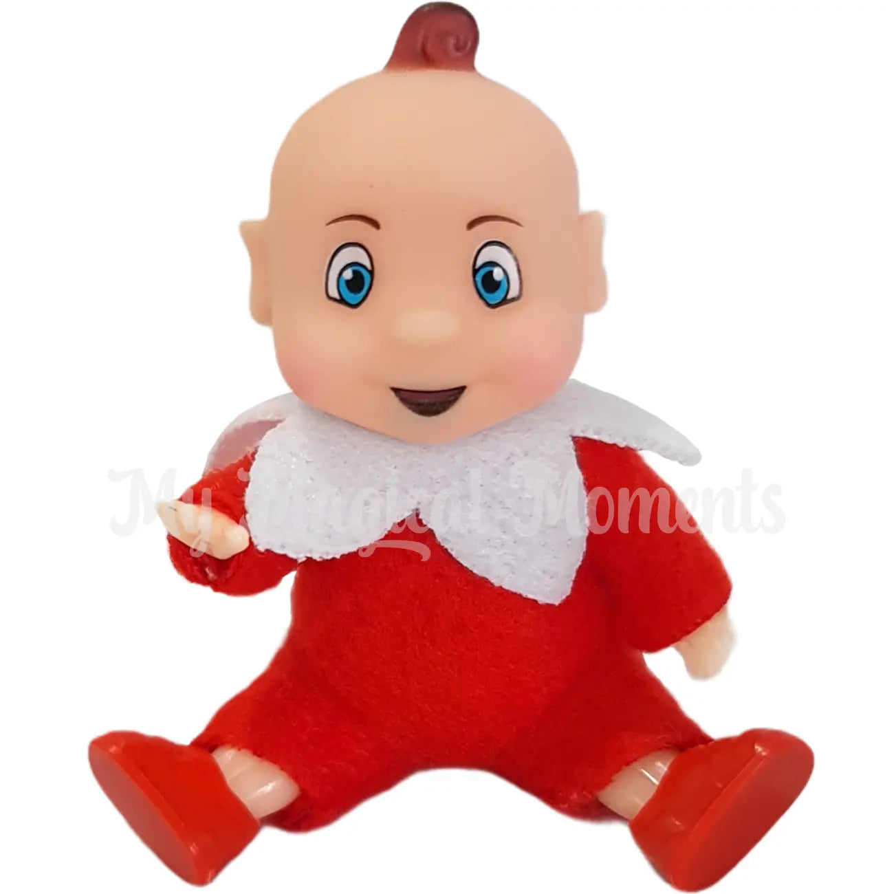 Elf baby no hat sitting