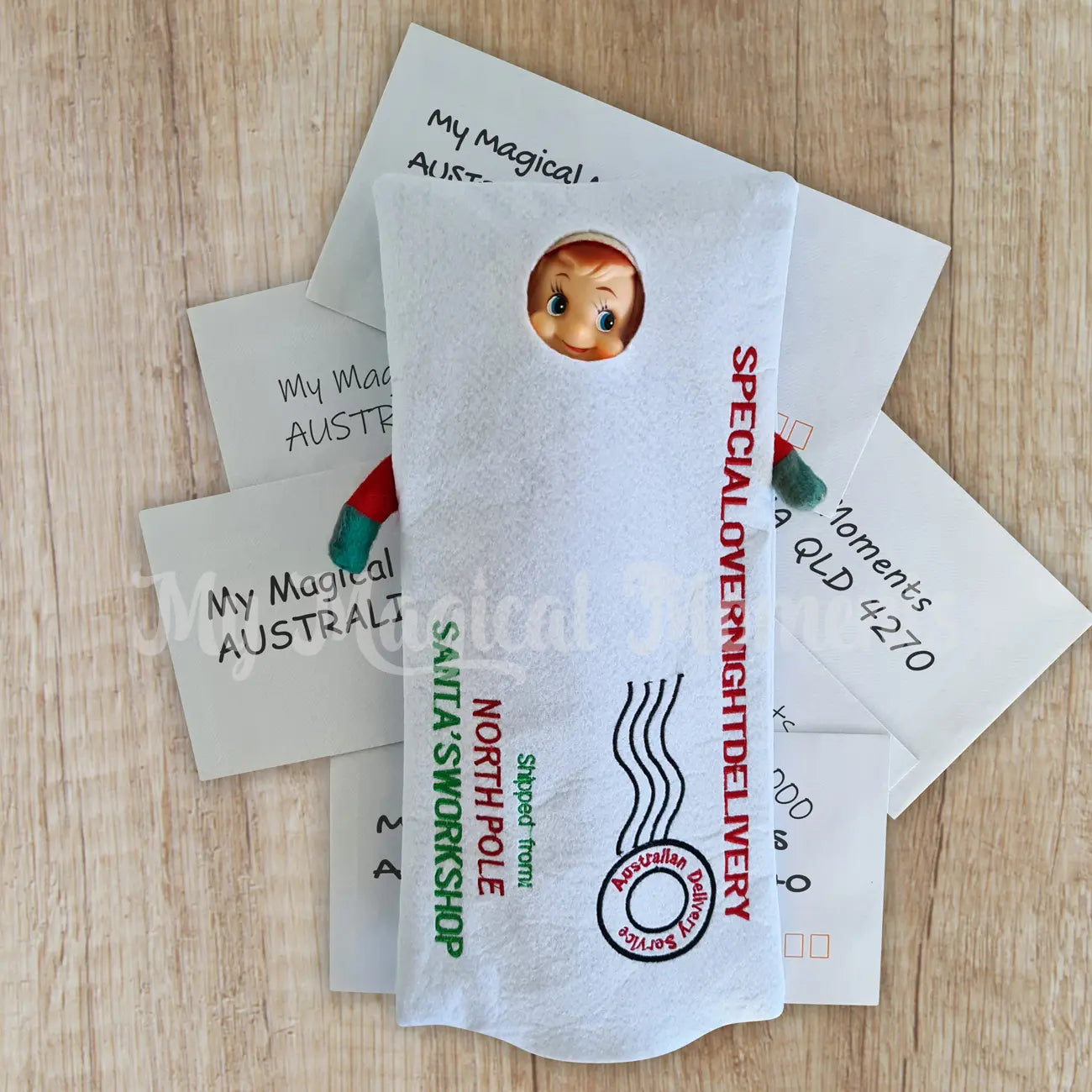 Elf Arrival Envelope Props & Accessories In Australia & New Zealand ...