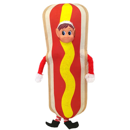 Hot Dog Elf Costume