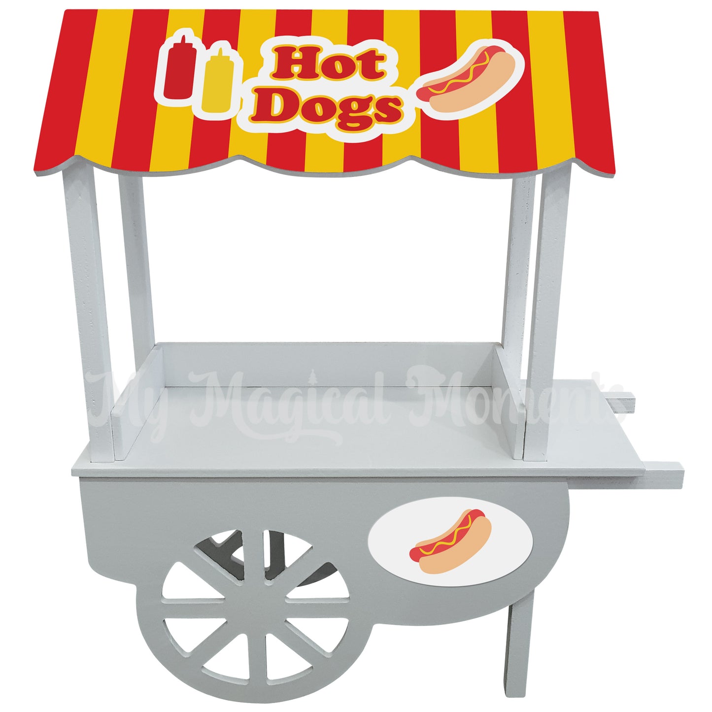 Miniature hot dog stand