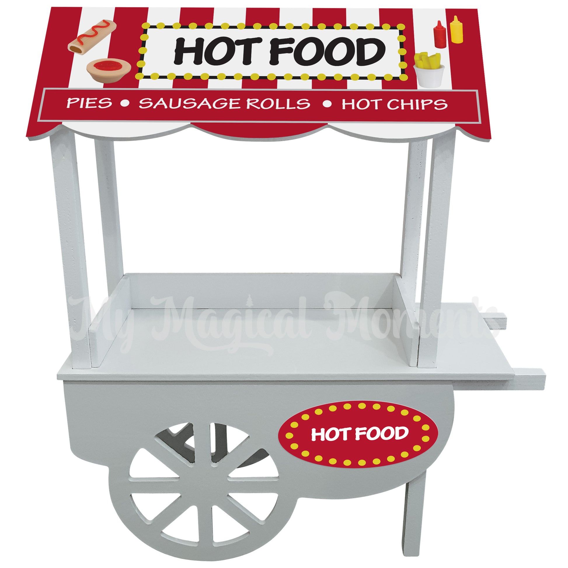 Miniature Hot food stand