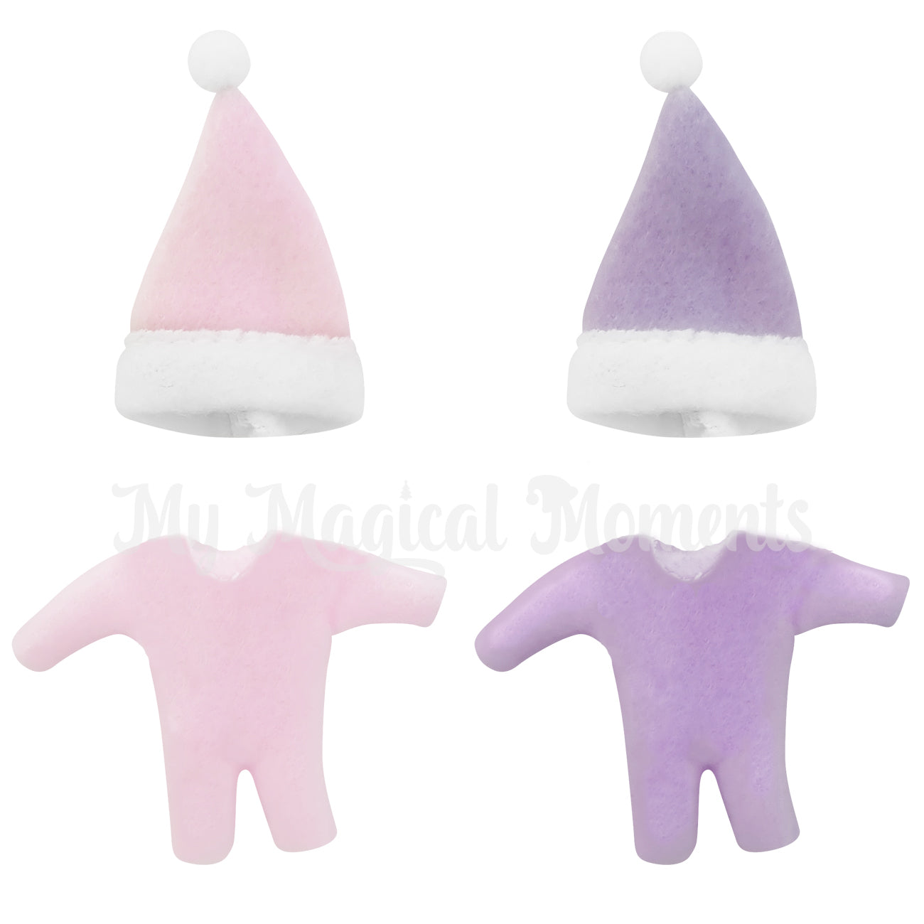 Pink & Purple baby elf onesie