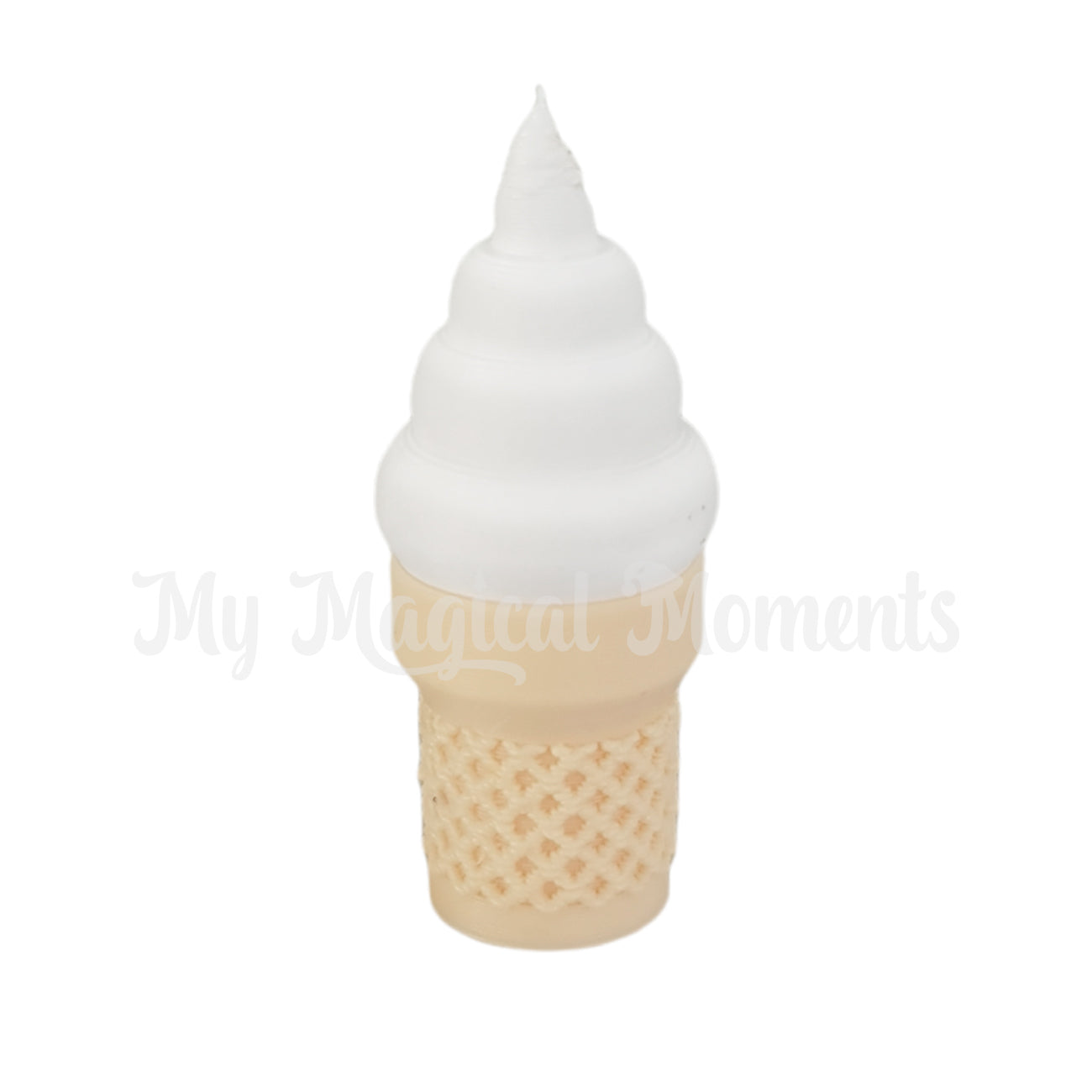 mini soft serve cone vanilla