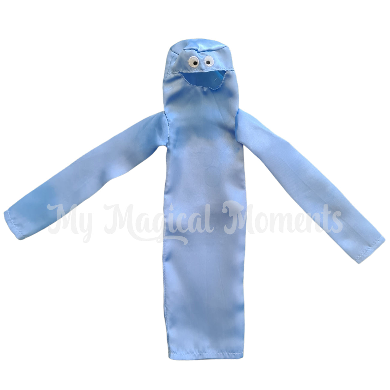 Blue Wacky waving inflatable costume for the elf