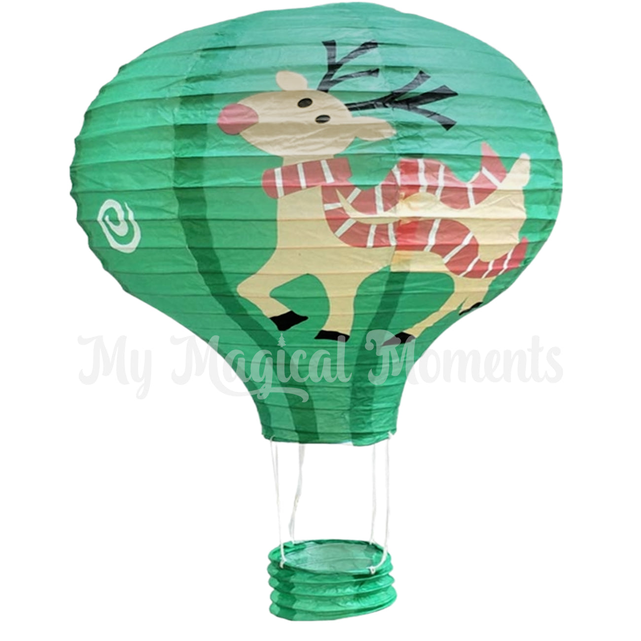 Reindeer hot air balloon