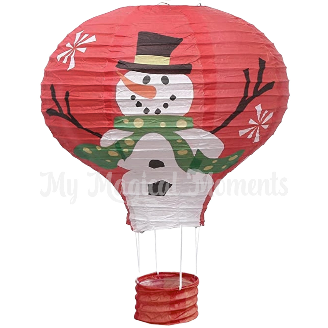 Snowman Hot air balloon